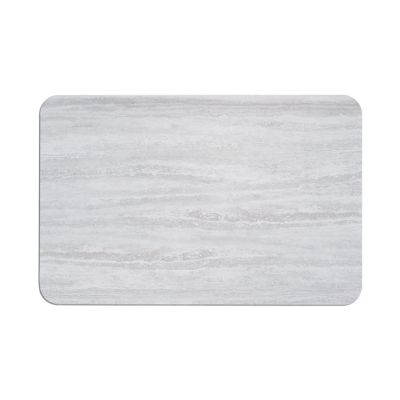 Tapis de bain rectangulaire en diatomite l.60 x L.39 cm gris Spirella