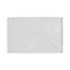 Tapis de bain rectangulaire Glomma coloris blanc en coton L.60 x l.40 cm