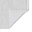 Tapis de bain rectangulaire GoodHome Elland coloris blanc en coton et polyester L.80 x l.50 cm
