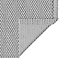 Tapis de bain rectangulaire GoodHome Elland coloris gris nuage en coton et polyester L.120 x l.70 cm
