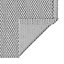 Tapis de bain rectangulaire GoodHome Elland coloris gris nuage en coton et polyester L.80 x l.50 cm