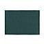 Tapis de bain rectangulaire GoodHome Kina coloris vert pinède en polyester L.70 x l.50 cm