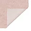 Tapis de bain rectangulaire GoodHome Koros coloris rose nude en coton L.80 x l.50 cm