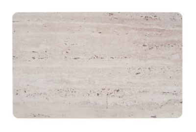Tapis de bain rectangulaire L.50 x l.80 cm beige Wenko Puna
