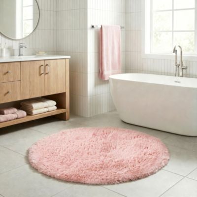 Tapis De Bain Super Absorbant À Motif De Conque D'étoile De Mer Tapis