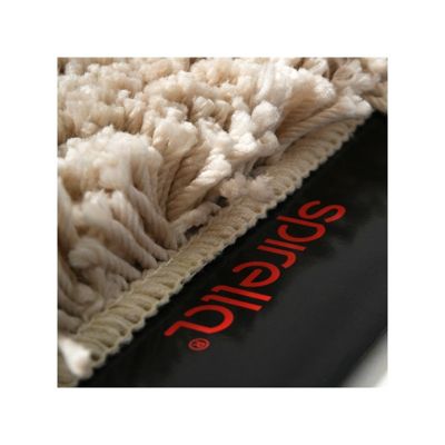 Tapis de bain rond Microfibre HIGHLAND 110cm Ecru Spirella