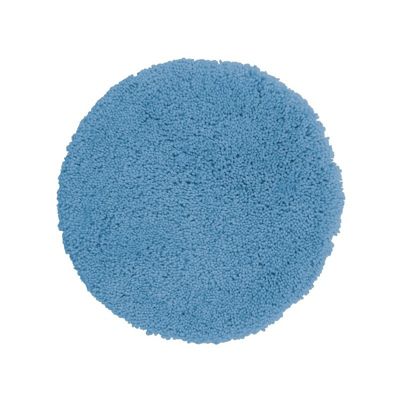 Tapis de bain rond Microfibre HIGHLAND 60cm Bleu ciel Spirella