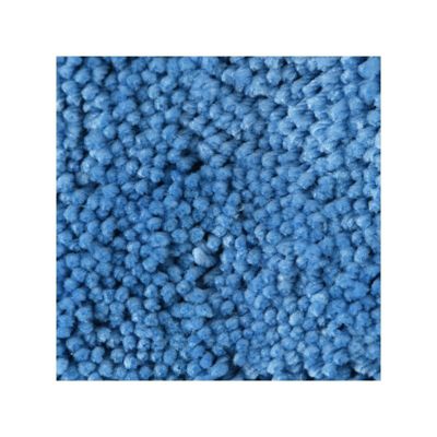 Tapis de bain rond Microfibre HIGHLAND 60cm Bleu ciel Spirella