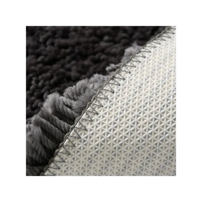 Tapis de bain rond Microfibre HIGHLAND 60cm Gris granit Spirella