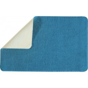 Tapis de bain uni en polyester 50x80cm