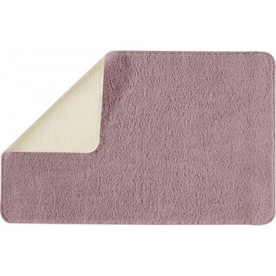 Tapis de bain uni en polyester 50x80cm