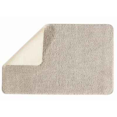 Tapis de bain uni en polyester 50x80cm