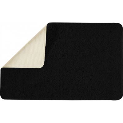 Tapis de bain uni en polyester 50x80cm