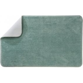 Tapis de bain uni en polyester 50x80cm