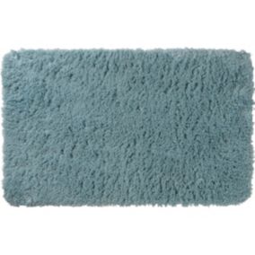 Tapis de bain uni en polyester 50x80cm