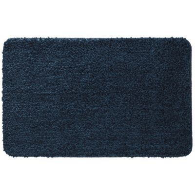 Tapis de bain uni en polyester 50x80cm