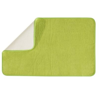 Tapis de bain uni en polyester 50x80cm