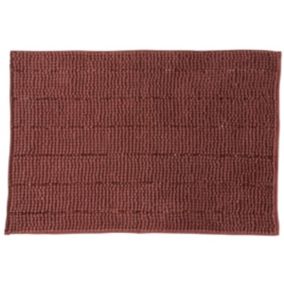 Tapis de bain uni en polyester