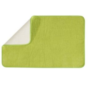 Tapis de bain uni en polyester