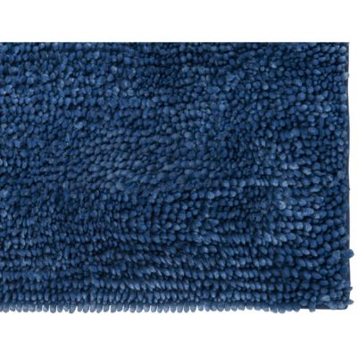 Tapis de bain uni irisé en polyester 60x120cm