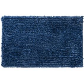 Tapis de bain uni irisé en polyester