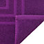 Tapis de bain violet 50 x 80 cm Palmi