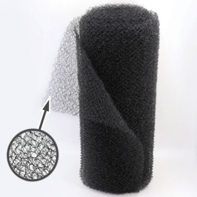 Tapis de berge 8m x 1m épaisseur 20mm Uv Stabil Tapis de berge noir Aquagart