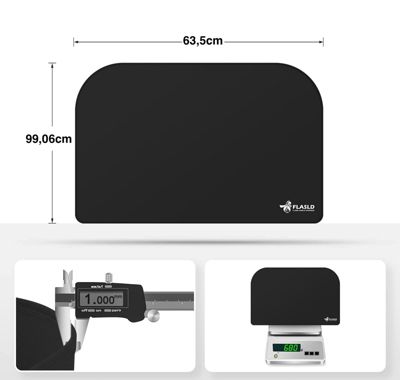 Tapis De Cheminée, 102*50 CM Tapis Ignifuge Devant De