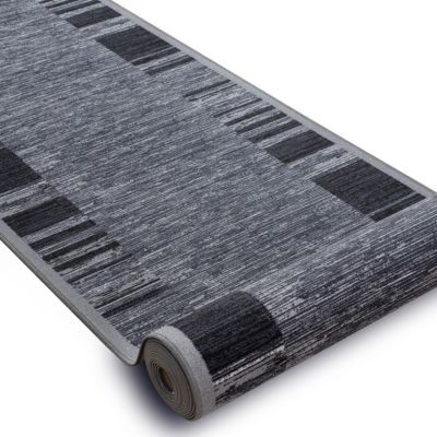 Tapis De Couloir  Antidérapant Adagio Gris 133x560 cm 100980 1 szt.