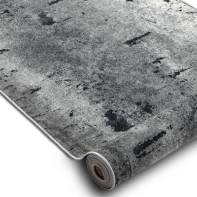 Tapis De Couloir Antidérapant Marl Béton La Gomme Gris 100 cm 100x700 cm 202078 1 szt.