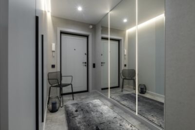 Tapis De Couloir Antidérapant Marl Béton La Gomme Gris 100 cm 100x700 cm 202078 1 szt.