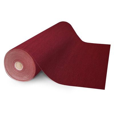Tapis de couloir Pour Événement Malta Rouge foncé 200 x 50 cm - Floordirekt