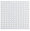 Tapis de douche antidérapant Arinos blanc 54 x 54 cm
