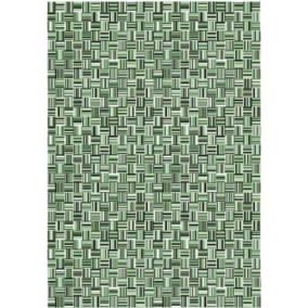 Tapis de jardin - Broc Arty - Tissage vert - 160 x 230 cm