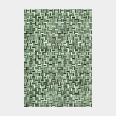 Tapis de jardin - Broc Arty - Tissage vert - 80 x 150 cm