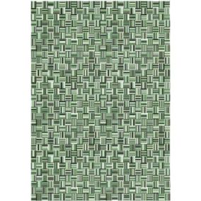 Tapis de jardin - Broc Arty - Tissage vert - 80 x 150 cm