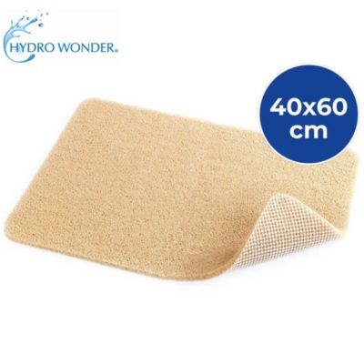 Tapis de luxe antidérapant et doux pour douche et bain - HYDRO WONDER - 40 x 60 cm