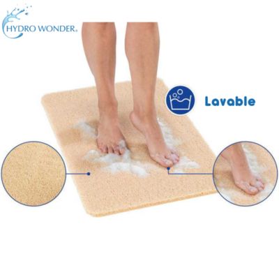 Tapis de luxe antidérapant et doux pour douche et bain - HYDRO WONDER - 40 x 60 cm