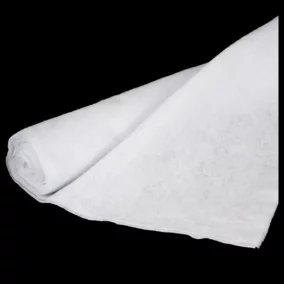 Tapis de neige pailleté blanc 100 x 200 cm