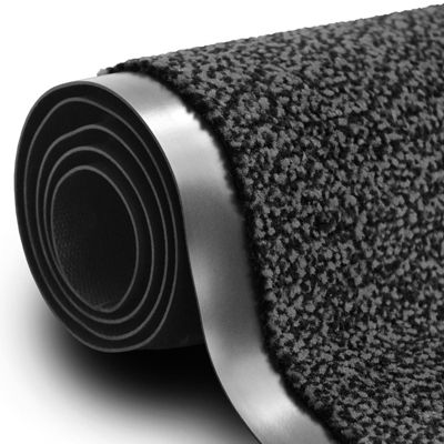 Tapis de Porte Paillasson d'entrée SKY Anthracite 120 x 180 cm