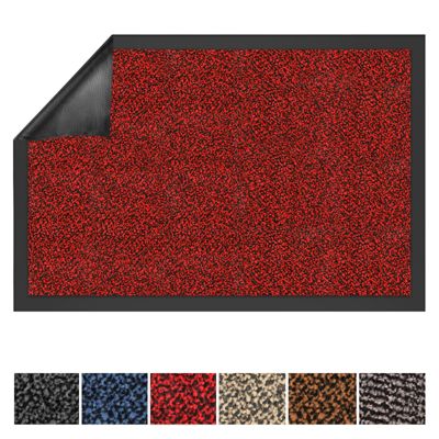 Tapis de Porte Paillasson d'entrée SKY Rouge 90 x 120 cm