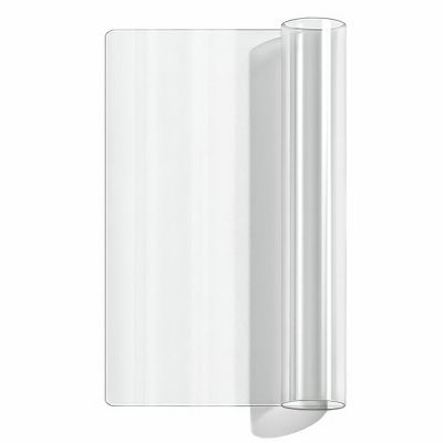 Tapis de protection de bureau Tulup 80x40 cm, Verre souple antidérapant, 1 pièce.