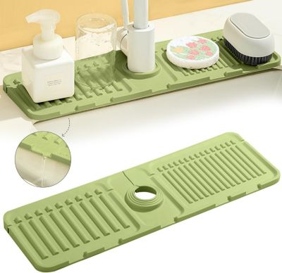 Tapis Diatomite Pour Robinet D'évier - Absorbant, Anti-dérapant, Protège Le Plan De Travail Des éclaboussures