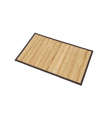 KARAT Tapis Bambou Panda Brun 200x300 Cm - Naturel, Antidérapant, Pour Salon Et Salle De Bain