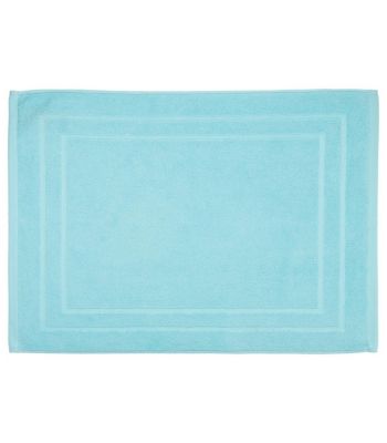 Tapis de salle de Bain en coton Aqua 50 x 70 cm