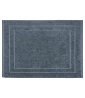 Tapis de salle de Bain en coton Gris foncé 50 x 70 cm