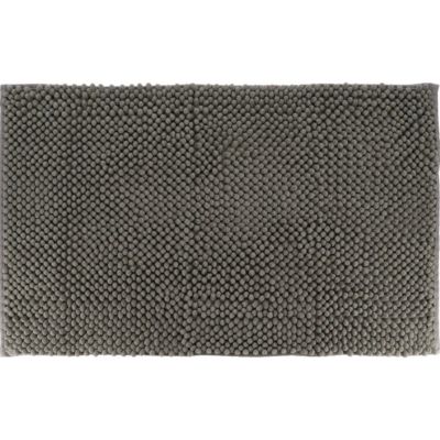 Tapis de salle de bain en Microfibre Boules Gris  50 x 80 cm