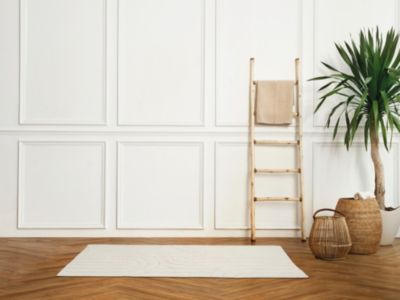 Tapis de salle de bains L.120 x l.60 cm Levasseur gamme Retro coloris écru