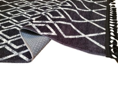 Tapis de salon BERBERE Fas Noir - 200x300cm