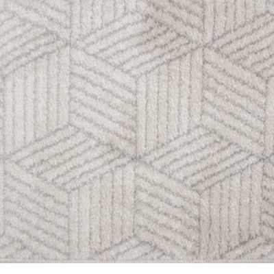 Tapis de salon Cameo L.200 x l.150 cm gris